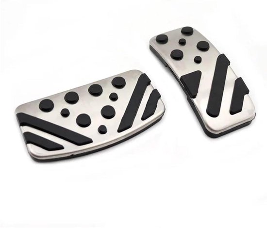 Antislip Pedaal Covers - Auto Pedaal Set - Veiliger Rijden - Aluminium Legering - 2 Stuks - Zwart