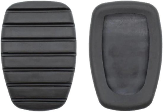 Antislip Pedaalhoezen - Rem Koppeling - Veiliger Rijden - Verbeterde Grip - 2 Stuks - Zwart