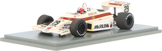 Arrows A6 Spark Modelauto 1:43 1983 Marc Surer Arrows Racing Team S5784 Monaco GP Schaalmodel van Spark