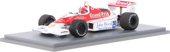 Arrows A6 Spark Modelauto 1:43 1983 Marc Surer Arrows Racing Team S5789 British GP Silverstone van Spark