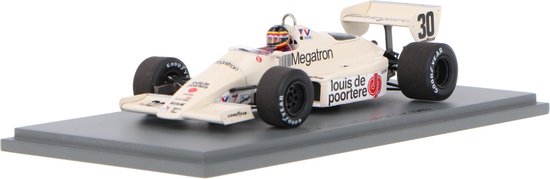 Arrows A6 Spark Modelauto 1:43 1983 Thierry Boutsen Arrows Racing Team S5788 Detroit GP van Spark