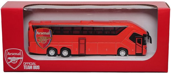 Arsenal FC replica van de teambus 'official item' van Merkloos