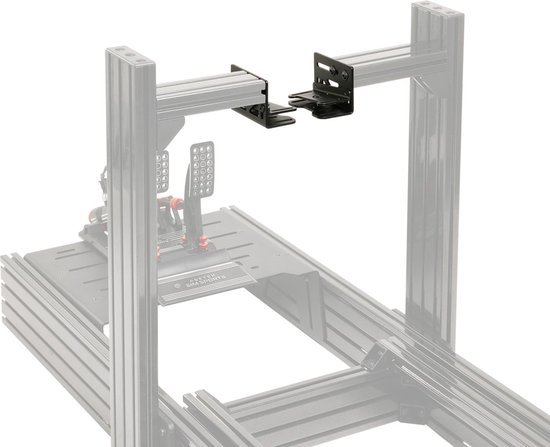 Asetek wielbasisbevestiging met kanteling - Racesim Accessoires Montage beugel - Zwart van Merkloos
