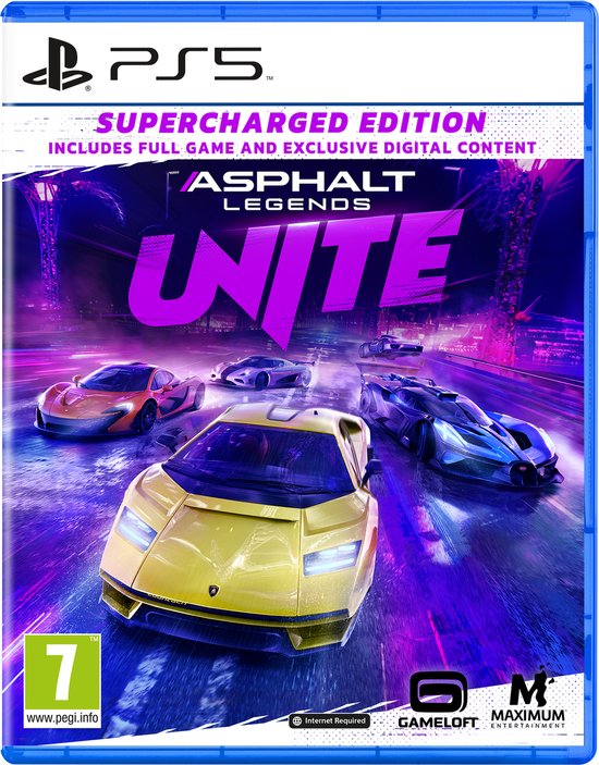 Asphalt Legends UNITE: Supercharged Edition - PS5 van Asphalt Legends