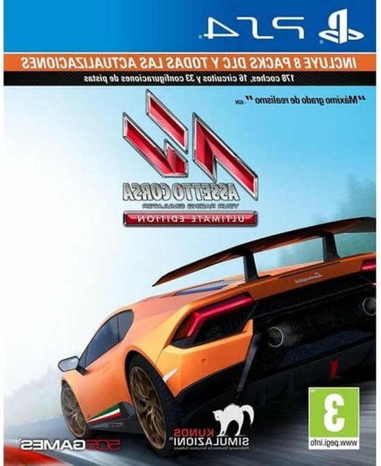 Assetto Corsa - Race Simulatie - Autorijden Oefenen - Ultimate Edition - 50 x 50 x 28 cm - Niet gespecificeerd