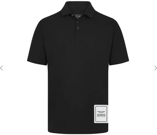 Aston Martin Polo Formule 1 - zwart XL - F1 Men's Logo Polo Shirt - Black XL