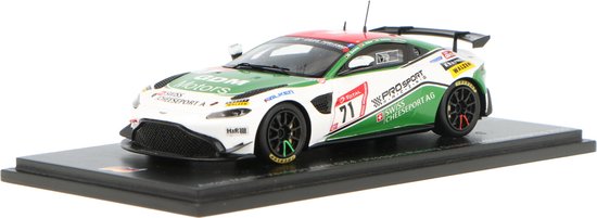 Aston Martin Vantage AMR GT4 Spark Modelauto 1:43 2020 Guido Dumarey / Alexander Walker / Nico van Aston Martin