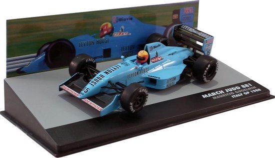 ATLAS March JUDD 881 #15 MAURICIO GUGELMIN P13 1988 schaalmodel 1:43 van Atlas