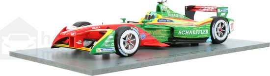 Audi ABT Schaeffler FE02 Spark Modelauto 1:18 2016 -2017 Lucas di Grassi ABT Schaeffler Audi Sport van Audi