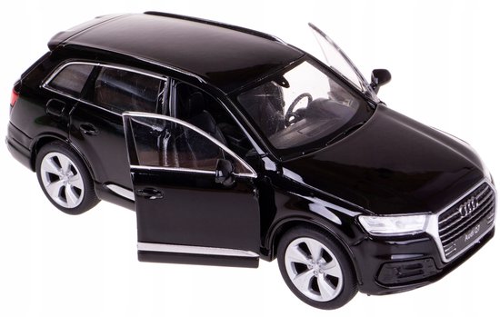 Audi Q7 Modelauto Metaal Welly Schaal 1:34/39 Zwart van Welly