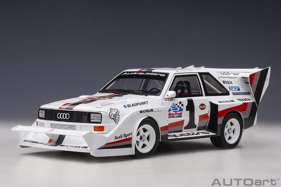 Audi Quattro S1 #1 Pikes Peak Winner 1987 - 1:18 - AUTOart van AUTOart