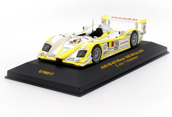 Audi R8 #25 Winner 1000 KM Spa 2003 - 1:43 - IXO Models van Audi