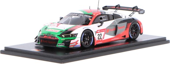 Audi R8 LMS GT3 Spark Modelauto 1:43 2022 Christopher Haase / Nico Müller / Patric Niederhauser / van Audi