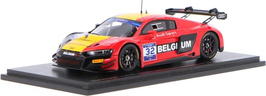 Audi R8 LMS GT3 Spark Modelauto 1:43 2022 Dries Vanthoor Belgium S6324 Motorsport Games Sprint Cup van Audi