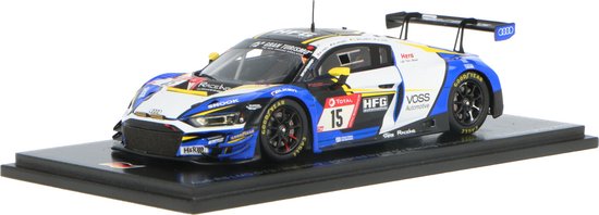Audi R8 LMS GT3 Spark Modelauto 1:43 24H Nürburgring Bernhard Henzel / Rahel Frey / Christian van Audi