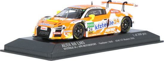 Audi R8 LMS Minichamps Modelauto 1:43 2016 Florian Stoll / Laurens Vanthoor kfzteile24 APR van Audi