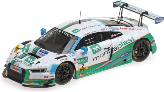 Audi R8 LMS Montaplast by Land-Motorsport #2 ADAC GT Masters 2017 - 1:43 - Minichamps van Audi