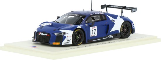 Audi R8 LMS Spark Modelauto 1:43 2018 Stuart Leonard / Alex Riberas / Sheldon van der Linde Audi van Audi