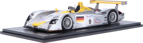 Audi R8 Spark Modelauto 1:18 2000 Laurent Aïello / Allan McNish / Stéphane Ortelli Audi Sport Team van Audi