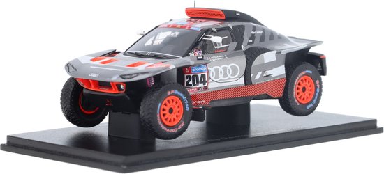 Audi RS Q e-tron Spark Modelauto 1:43 2023 Stephane Peterhansel / Edouard Boulanger Audi Q van Audi