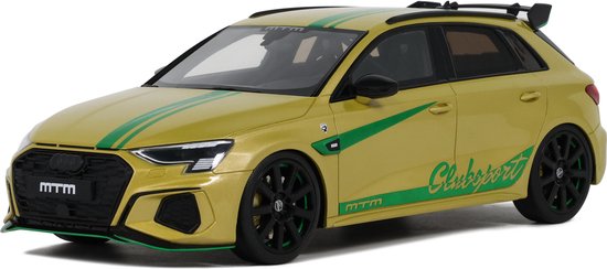Audi S3 MTM 2022 geel, GT Sprit GT891, Limited 999 pcs van Audi