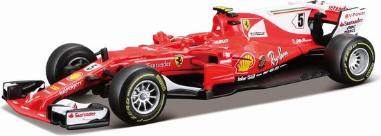 Auto F1 Bburago Sebastian Vettel SF70H schaal 1:43 van Bburago