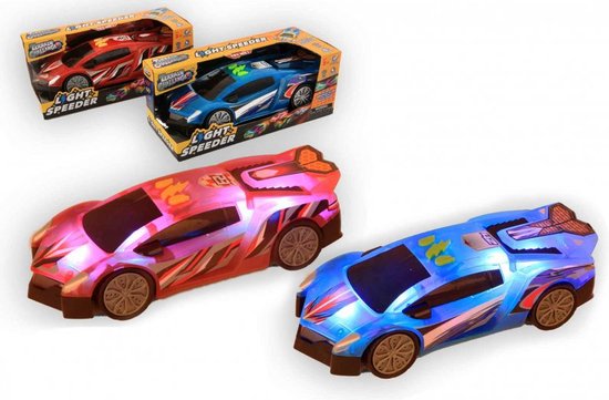 Auto High Speeder 24 cm 2 assorti kleuren try-me van Happy People