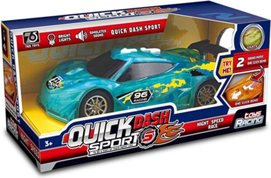 Auto met geluid en licht van VTech