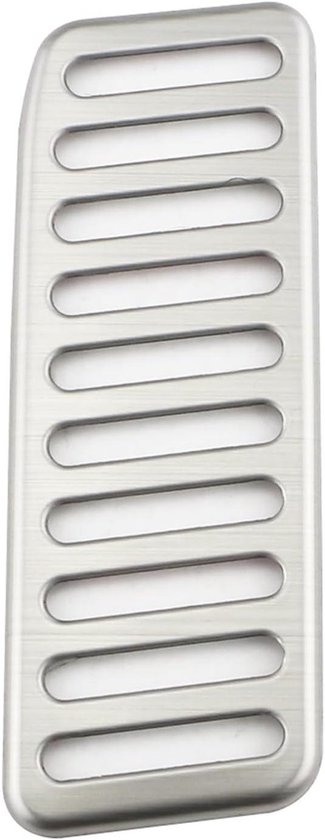 Auto Pedaal Covers - Gas Rem Pedaal - Comfortabel Rijden - Antislip Ontwerp - One Size - Zilver