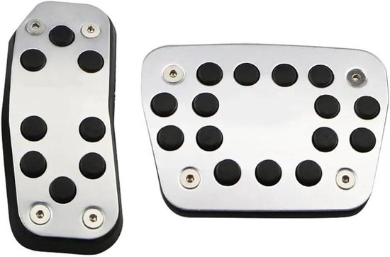 Auto Pedaal Covers - Pedaal Pads - Rijveiligheid Verbeteren - Antislip Ontwerp - 2 Stuks - Zwart
