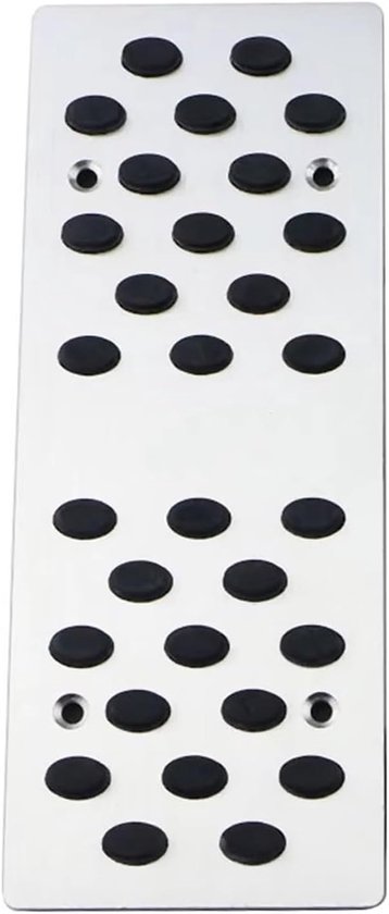 Auto Pedaal Covers - Pedaal Set - Verbeter Rijervaring - Antislip Ontwerp - Set van 3 - Zwart Zilver