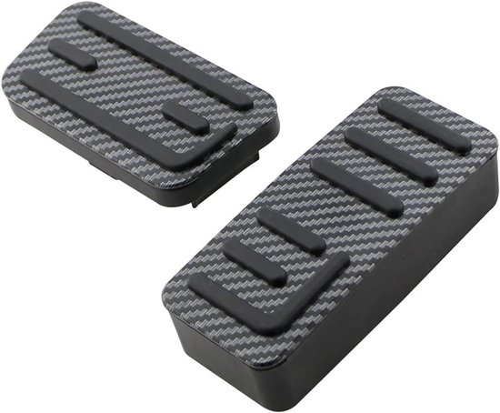 Auto Pedaal Covers - Rem Gas - Veilig Rijden - Antislip Ontwerp - One Size - Zwart