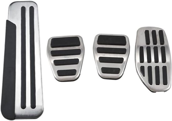 Auto Pedaal Covers - Voertuig Pedalen - Verbeterde Grip - Corrosiebestendig Materiaal - Standaard Maat - Metaal
