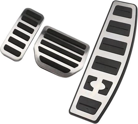 Auto Pedaal Covers - Voetsteun Pedalen - Verbeterde Rijervaring - Antislip Ontwerp - One Size - Zwart