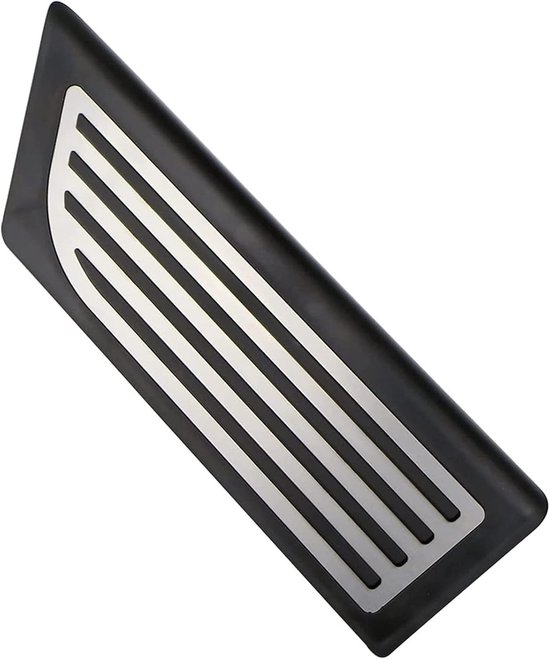 Auto Pedaal Covers - Voetsteun Set - Verbeterde Grip - Antislip Ontwerp - 3 Delig - Zwart