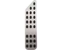 Auto Pedaal Set - Voetsteun Covers - Veiliger Rijden - Anti-Slip Oppervlak - Niet Gespecificeerd - Zilver Zwart