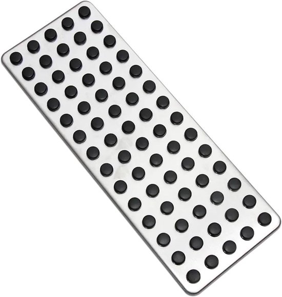 Auto Pedaalhoezen - Antislip Covers - Veiliger Rijden - Geen Boren Nodig - Aluminium Legering - Zwart
