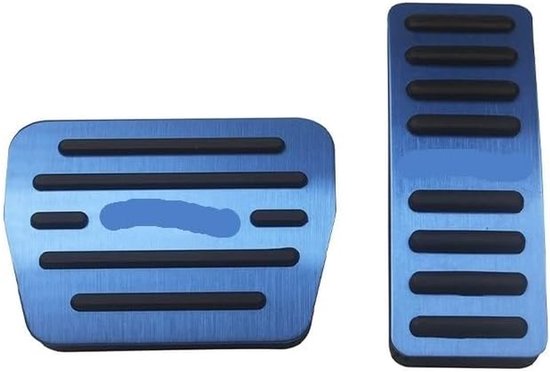 Auto Pedaalhoezen - Rem Gas Cover - Veiliger Rijden - Antislip Rubber - Voor Specifieke Modellen - Blauw