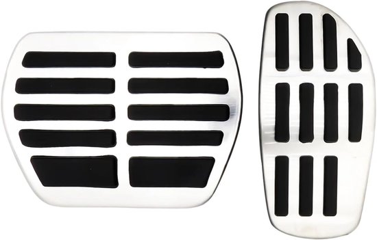 Auto Pedaalhoezen - Rem Gas Covers - Verbeter Rijervaring - Antislip Rubber - One Size - Zwart