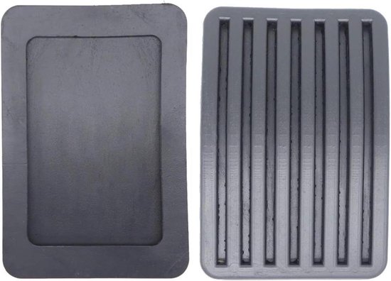 Auto Pedaalhoezen - Rem Pedaal Rubber - Verbeter Rijervaring - Antislip Ontwerp - 2 Stuks - Zwart