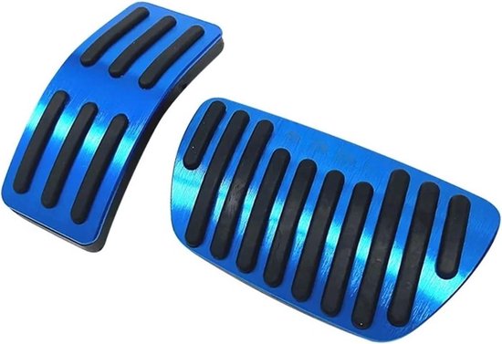 Auto Pedaalhoezen - Voetpedaal Covers - Verbeter Rijveiligheid - Antislip Rubber - Set van 2 - Metaal