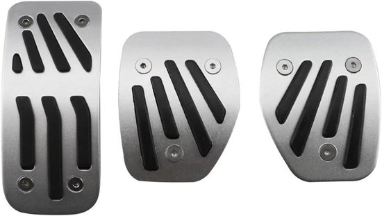 Auto Pedaalhoezen - Voetsteun Pedalen - Verbeterde Rijervaring - Antislip Ontwerp - One Size - Metaal