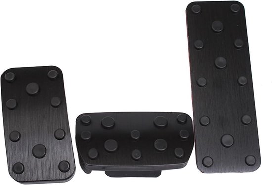 Auto Pedalenhoes Set - Antislip Pedalen - Veiliger Rijden - Verbeterde Grip - 1 Stuk - Zwart