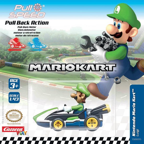 Auto Pull & Speed: Mario Kart 8 - Luigi van Nintendo