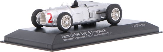 Auto Union Typ A Langheck #2 VIII ADAC Eifelrennen 1934 - 1:43 - Minichamps van Minichamps