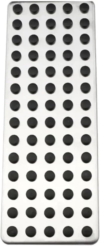 Auto Voetpedaal - Pedaal Cover - Verbeter Rijervaring - Antislip Ontwerp - One Size - Zilver