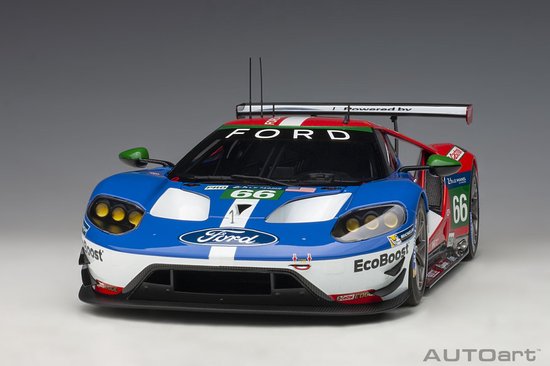 AUTOart 1/18 Ford GT Le Mans 2016 #66 Johnson / Mucke / Pla van AUTOart