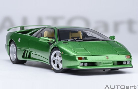 AUTOart 1/18 Lamborghini Diablo SE30, Verde Mic van AUTOart