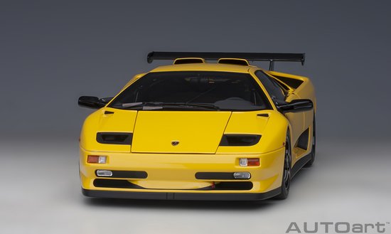 AUTOart 1/18 Lamborghini Diablo SV-R, Superfly Yellow van AUTOart