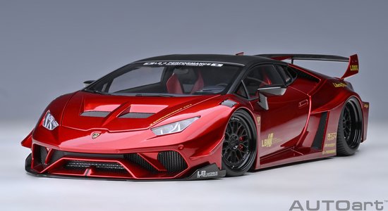 AUTOart 1/18 Lamborghini Huracan Liberty Walk GT 2019, Hyper Red van AUTOart
